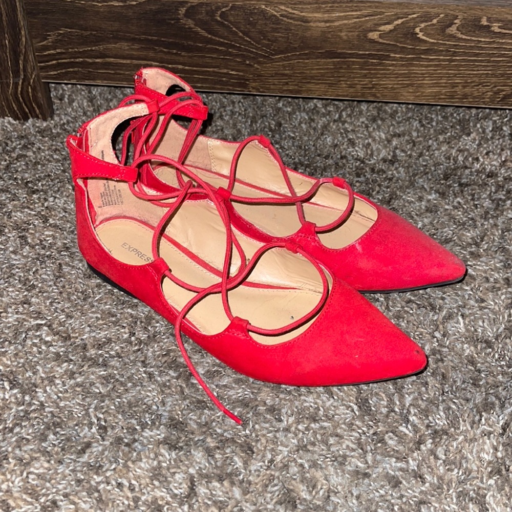 Red ballet slippers